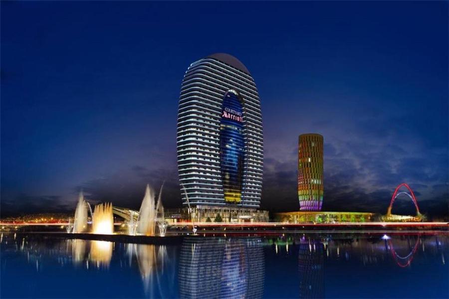 Apartment 16,26,27 Floors In Alliance Palace Batumi Bagian luar foto
